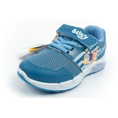 3. Leomil Kinder-Sportschuhe Bluey Sneakers, leicht, mit Klettverschluss, LED, blau