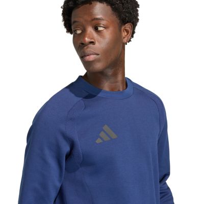 4. adidas Tiro 26 Travel Crew Sweatshirt für Herren, marineblau, KD1145