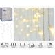 13. Weihnachtsbaumbeleuchtung, Außenbeleuchtung, 180 LEDs, Zeitschaltuhr, warmweißes, transparentes Kabel