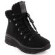 7. Wasserdichte, gefütterte Damen-Trekkingschuhe in Schwarz Rieker 48034-00