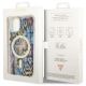 8. Guess Leopard MagSafe-Hülle für iPhone 14 – blau