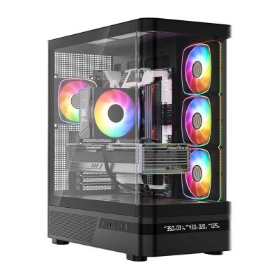 29. MODECOM VOLCANO AQ 200 ARGB MIDI-KOFFER SCHWARZ