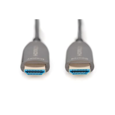 2. HDMI 2.1 Ultra High Speed 8K60Hz UHD Hybrid-Anschlusskabel HDMI A/HDMI AM/M Schwarz 20 m