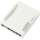 4. Mikrotik RB260GS Gigabit-Ethernet-Router (10/100/1000) mit PoE-Unterstützung, Weiß