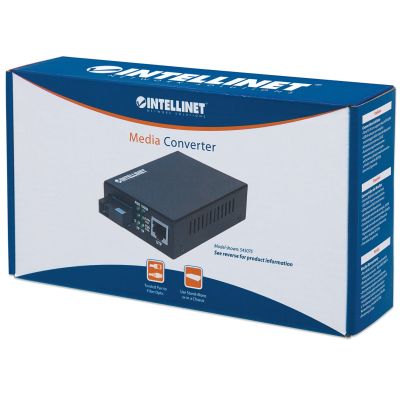 7. INTELLINET Gigabit-Ethernet-Medienkonverter Singlemode 507349
