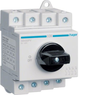 Hager SB432PV Elektrisches Gehäuse Zubehör