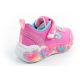 4. Skechers S Lights LED Kinder-Sportschuhe für Mädchen mit Klettverschluss