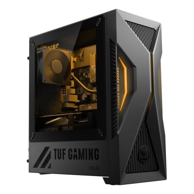 2. ASUS TUF Gaming T500 TM500MH-0R7260040W AMD Ryzen™ 7 260 16 GB DDR5-SDRAM 1 TB SSD NVIDIA GeForce RTX 5060 Windows 11 Home Mini-Tower-PC Grau