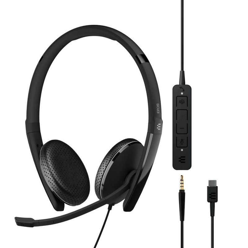 19. Epos Adapt 165T USB-C II Kabelgebundene On-Ear-Kopfhörer
