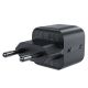 3. Acefast A77 Mini PD 30W GaN USB-C Wandladegerät – Schwarz