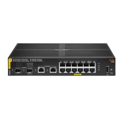 4. HPE Aruba Networking Aruba 6000 12G Class4 PoE 2G/2SFP 139W Managed L3 Gigabit Ethernet (10/100/1000) PoE-Unterstützung 1U