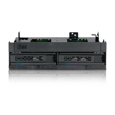 10. Icy Dock MB732SPO-B Laufwerksschachtblende Schwarz