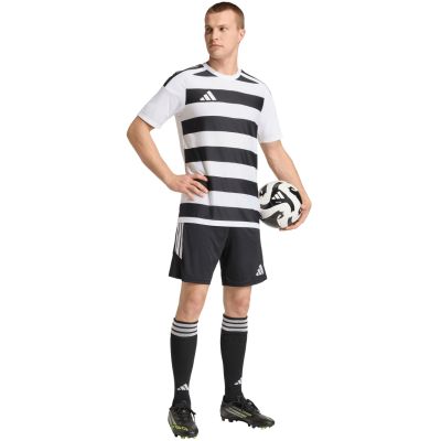 8. Herren-T-Shirt adidas Hooped 26 Jersey weiß-schwarz KS6949