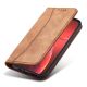 8. Magnet Fancy Case Case für iPhone 13 Pro Max Tasche Brieftasche Kartenhalter Braun