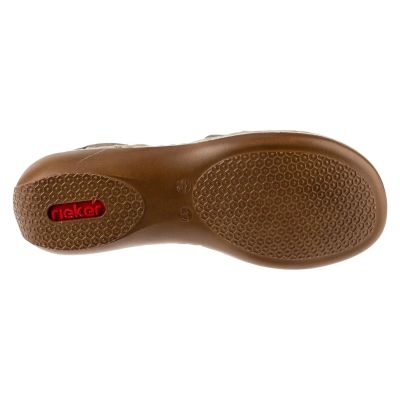 4. Rieker Sandalen 65918-64 Beige 36