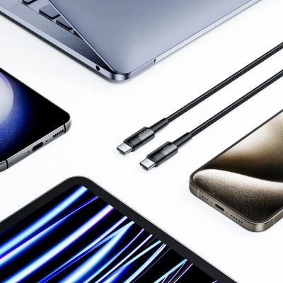 2. Tech-Protect UltraBoost USB-C / USB-C PD-Kabel 60W 3A 1m - grau