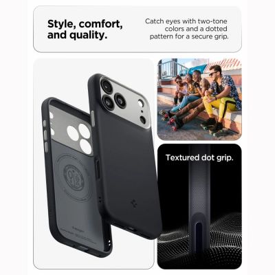 7. Spigen Nano Pop MagSafe Hülle für iPhone 18 Pro Max / 17 Pro Max – Schwarz