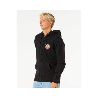 5. RIP CURL Wettie Passage Icon Zip Thru Sweatshirt schwarz