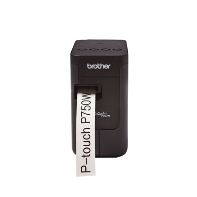 7. Brother PT-P750W Etikettendrucker, 180 x 180 dpi, 30 mm/s, kabelgebunden und kabellos, HSE/TZe Wi-Fi
