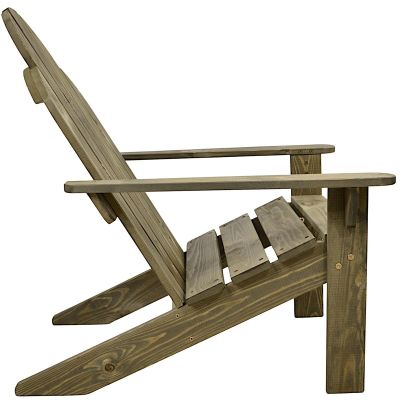 7. HOLZGARTENSESSEL MIT ARMLEHNEN