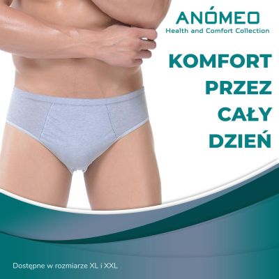 6. HERREN-EINWEGUNTERWÄSCHE ANOMEO (BAUMWOLLE) XXL – 6 STÜCK