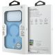 8. BMW -Logo-Schutzhülle mit mattiertem IML- und Metalllogo (MagSafe) für iPhone 18 Pro / 17 Pro – Blau