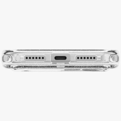 5. Uniq LifePro Xtreme Magclick Ladehülle für iPhone 18 Pro Max / 17 Pro Max – Transparenter Glitzer