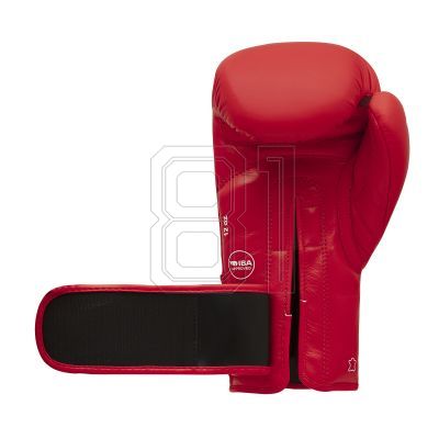 18. IBA-zugelassene adidas Turnier-Boxhandschuhe rot