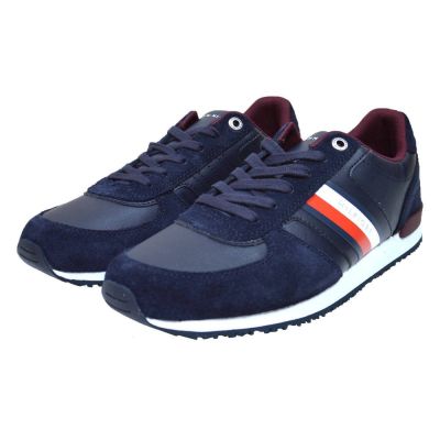 3. Tommy Hilfiger Iconic Runner Herrenschuhe Marineblau - FM0FM03000 DW5