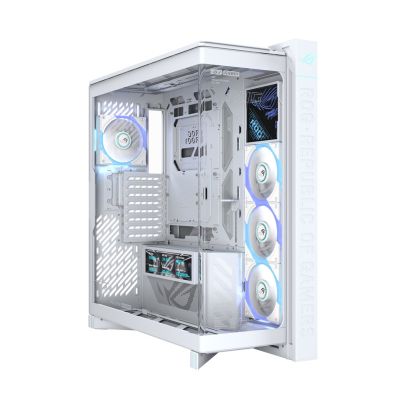 3. Asus ROG CRONOXGR801CURVE TG ARGB WEISS Gehäuse