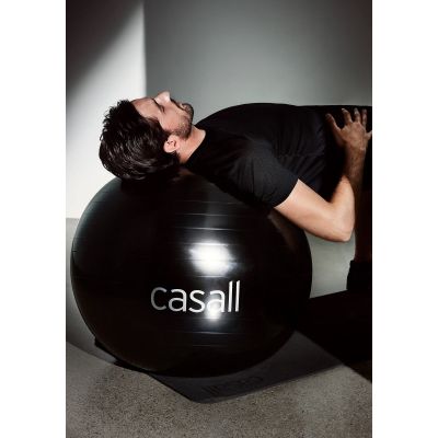5. CASALL Gymnastikball 70-75cm schwarz