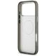 7. Karl Lagerfeld IML Glitter Karl&Choupette Heads Logo MagSafe Case für iPhone 17 Pro Max - Schwarz