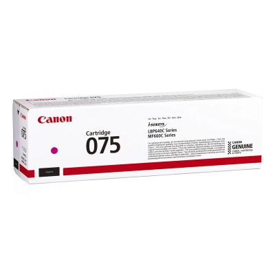 2. Canon 075 Tonerkartusche, 1 Stück, Original, Magenta