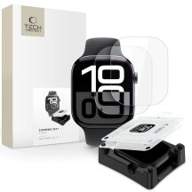 Tech-Protect Supreme Set 2er-Pack Hydrogelfolie für Apple Watch 10 42 mm – transparent