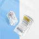 7. Ugreen 100x Stecker Stecker Kupplung Ende RJ45 8P8C Cat 6 transparent (60558)
