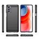 8. Carbon Case flexible Hülle für Motorola Moto G Stylus 2022 schwarz