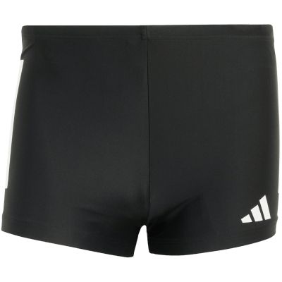 2. adidas Herren-Badeshorts mit 3 Streifen, 5 cm lang, Schwarz, JN6533
