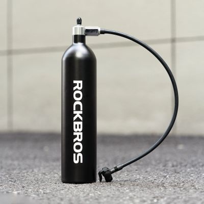14. Rockbros Tubeless Reifenfüller 200 PSI 1.2l - Schwarz