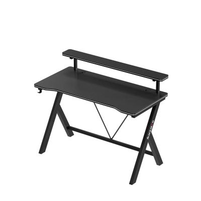 5. Huzaro Hero 1.9 Schwarzer Gaming-Schreibtisch