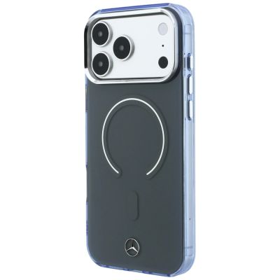 2. Mercedes Doppelschicht-MagSafe-Hülle mit ikonischem Logo für iPhone 18 Pro Max / 17 Pro Max – Dunkelgrau