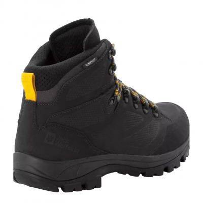 4. Jack Wolfskin REBELLION TEXAPORE MID M phantom / burly yellow XT Herren Wanderschuhe (4051171_6357)