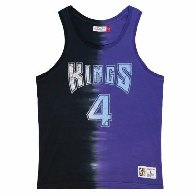 Mitchell & Ness NBA Sacramento Kings Chris Webber Tanktop aus Baumwolle mit Batikmuster - TTNK3206-SKIYYCWEBKPR