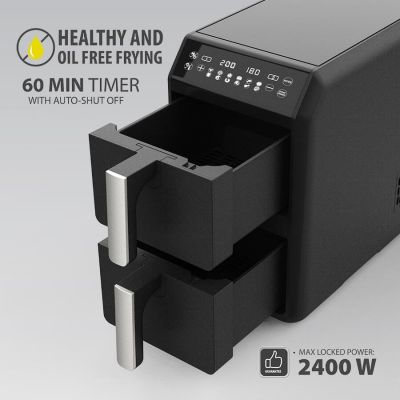 11. 2400W MR-761 MAESTRO Heißluftfritteuse