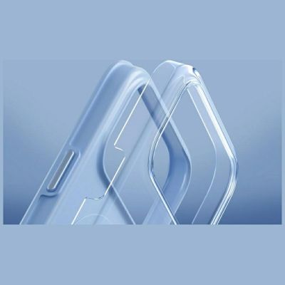 6. Uniq Clario Magclick Ladehülle für iPhone 18 Pro Max / 17 Pro Max – Blau