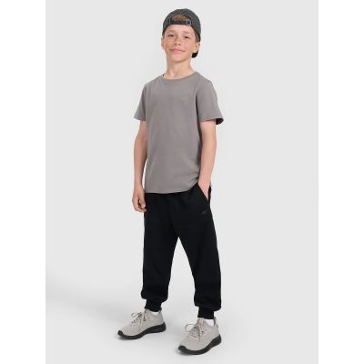 2. Einfarbiges Jungen-T-Shirt, Größe 4F 4FJRAW25TTSHM3260-22S