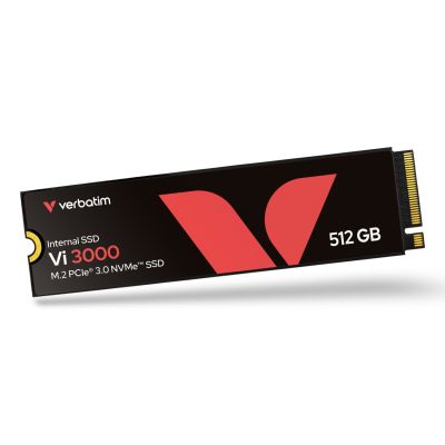 4. Verbatim Vi3000 SSD 512 GB M.2 PCI Express 3.0 NVMe 49374-483