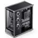 7. Jonsbo D401 PC- , Midi-Tower, ATX, gehärtetes Glas - schwarz