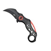 SCK Steel Claw Messer Karambit K29 Schwarz und Rot