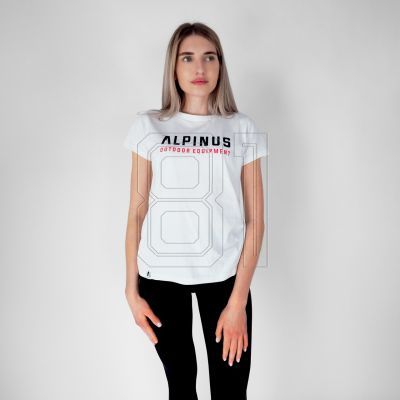 6. Alpinus Chiavenna T-Shirt weiß W BR43936