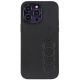Audi Kunstleder iPhone 14 Pro Max 6,7" schwarz/schwarz Hardcase AU-TPUPPCIP14PM-TT/D1-BK